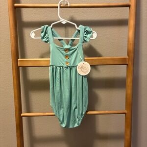 Snuggle Bum Shortall Bubble Romper Robin